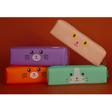 Пенал косметичка силіконовий Мордочки