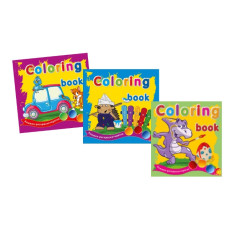 Розмальовка B5 із фарбами «Coloring book».