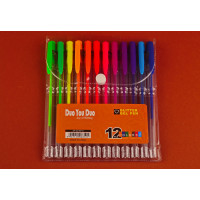 Набор гелевых ручек 12 цв.SP-102-12PVC