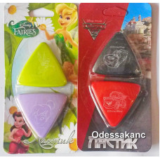 Ластики «Fairies» и «Cars» Olli OL-5022.