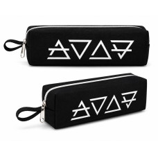Пенал шкільний чорний AVAF