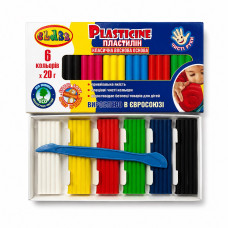Пластилин 6 цветов . Чистые ручки Class.