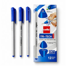 Ручка масляная  синия TRI-TECH