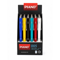 Ручка автоматична  масляна PIANO PS-005 синя.