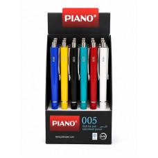 Ручка автоматична  масляна PIANO PS-005 синя.