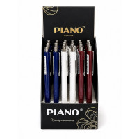 Ручка автоматична масляна PIANO PS-003 синя.