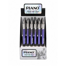 Ручка автоматична масляна PIANO PS-011 синя.