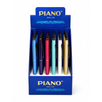 Ручка автоматична масляна PIANO PS-008 синя.